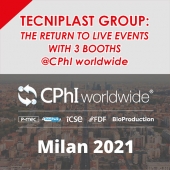 TECNIPLAST GROUP: THE RETURN TO LIVE EVENTS WITH 3 BOOTHS @CPHI WORLDWIDE